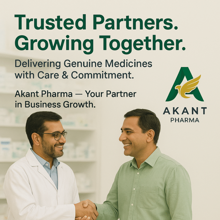 At Akant Pharma, we believe that when our partners grow, we grow together.