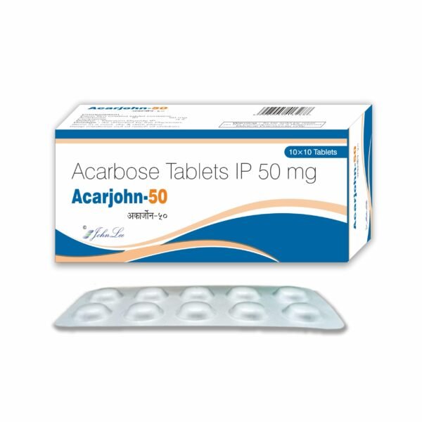 ACARJOHN 50 TAB ACARBOZ TABLET