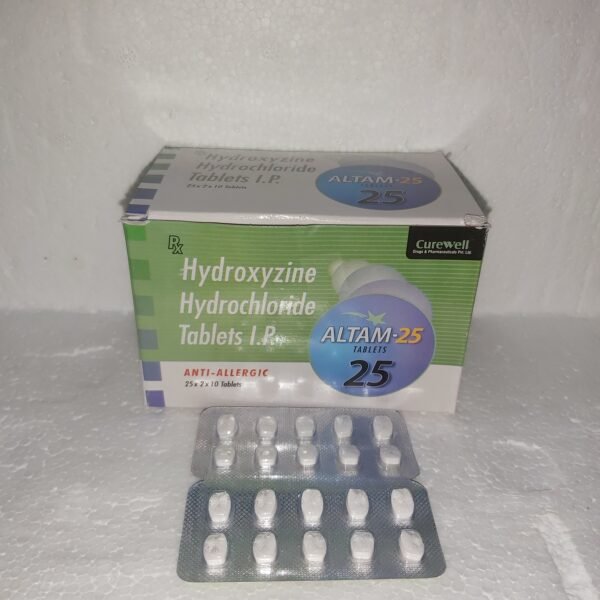 ALTAM 25 TABLET ALTAM 25 TABLET /HYDROXYZINE HYDROCHLORIDE TABLET 25MG