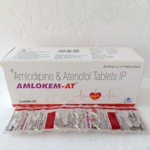 AMLOKEM AT TABLET / Amlodipine 5 MG + Atenolol 50 MG TAB
