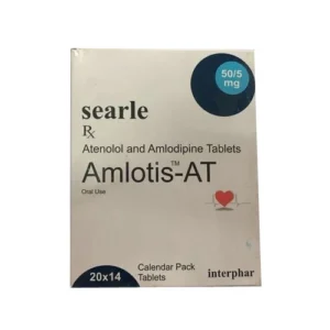 Amlodipine (5mg) , Atenolol (50mg)