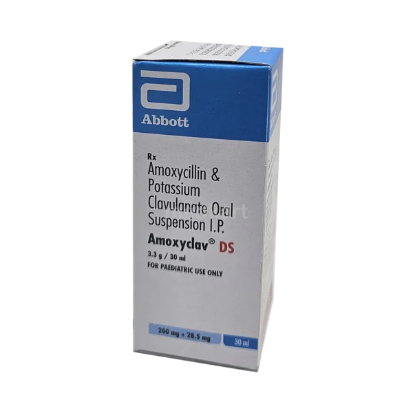 AMOXYCLAV DS SYP AMOXYCLAV DS SYP / AMOXICILLIN TRIHYDRATE 200 MG+CLAVULANIC ACID 28.5 MG