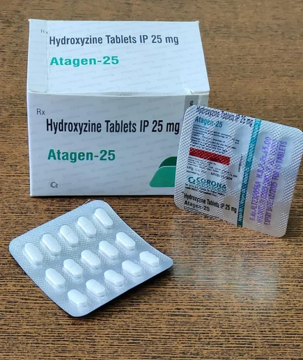 ATAGEN 25 TAB / Hydroxyzine Hydrochloride (10mg)