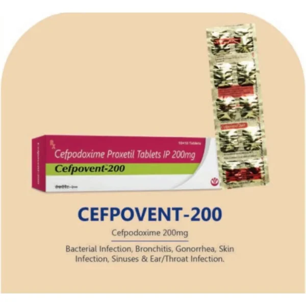 CEFPOVENT 200 TABLET CEFPOVENT 200 TABLET