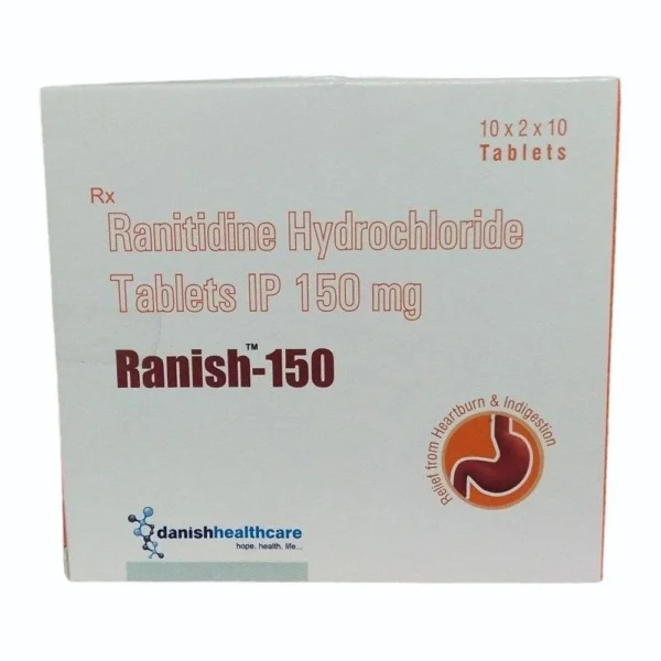 RANITIDINE 150MG TABLET (DANISH)
