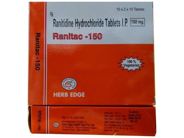 RANITIDINE 150MG TABLET(HERB) RANITIDINE 150MG TABLET(HERB)