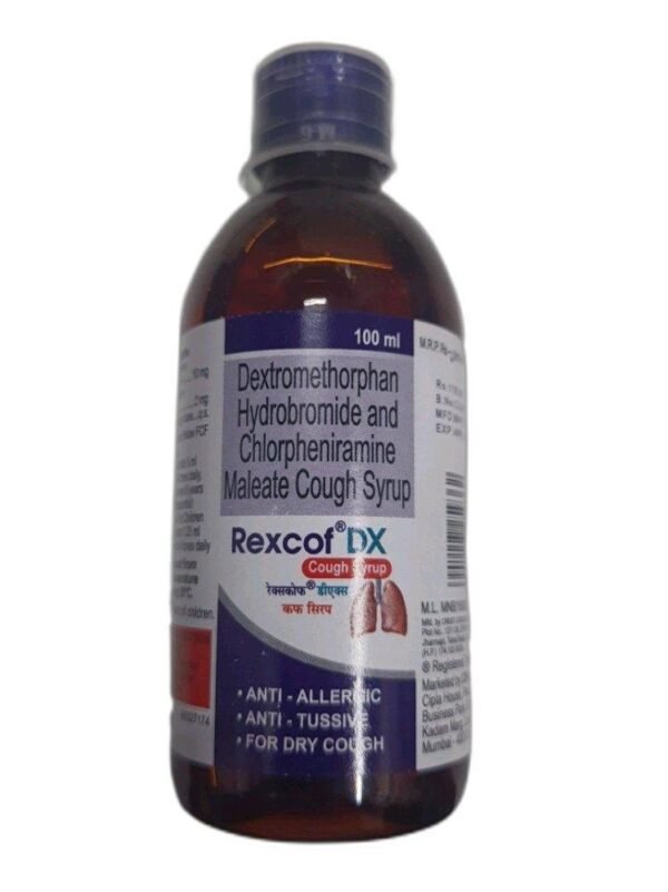 REXCOF DX SYRUP 100ML REXCOF DX SYRUP 100ML