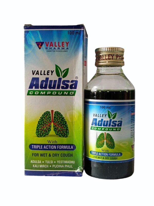 VALLEY ADULSA SYRUP 100ML