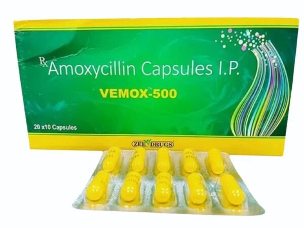 VEMOX 500 CAPSULE